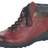 Rieker Eagle Wine Lace-Up Ankle Boot | Women Women's Boot