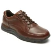 Rockport Edge Hill Brown Leather Lace-Up Walking Shoe | Men's Walking