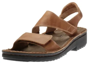 Naot Enid Brown Leather Sandal | Women Women's Sandal