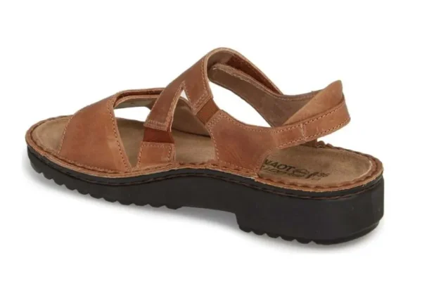 Naot Enid Brown Leather Sandal | Women Women's Sandal