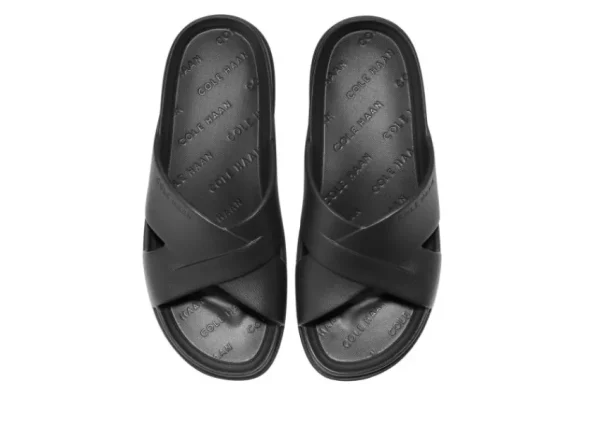 Cole Haan Findra Black Pool Slide Sandal | Women Women's Slipper | Women's Slide