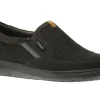 Dunham FitSync Black Slip-On Loafer | Men's Casual