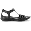 Ecco Flash Black/Black | Women Women's Sandal