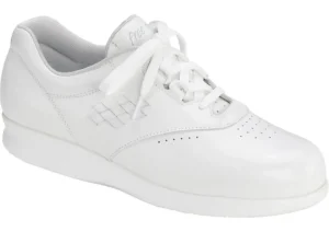 SAS Shoes Freetime White Leather Walking Shoe | Women Women's Walking