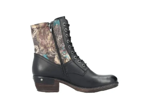 Rieker Genf Blk/Rauch-Multi | Women Women's Boot