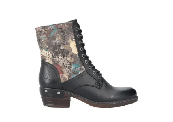 Rieker Genf Blk/Rauch-Multi | Women Women's Boot