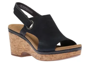 Clarks Giselle Sea Navy Su | Women Women's Sandal