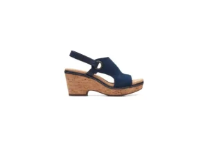 Clarks Giselle Sea Navy Su | Women Women's Sandal