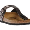 Birkenstock Gizeh BF Met Black | Women Women's Slide