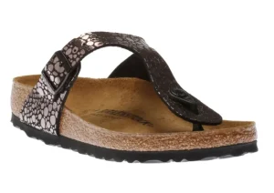 Birkenstock Gizeh BF Met Black | Women Women's Slide