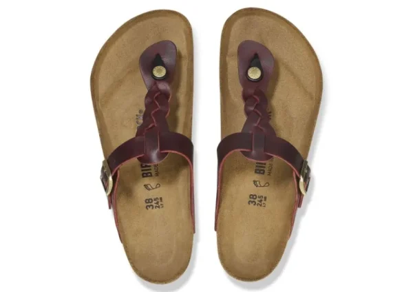 Birkenstock Gizeh Braid Zinfand | Women Women's Toe Thong