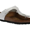 Birkenstock Gizeh White Patent | Women Women's Slide