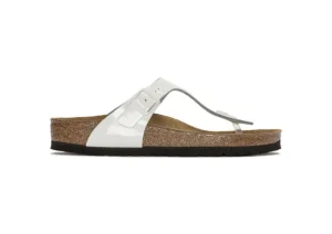 Birkenstock Gizeh White Patent | Women Women's Slide