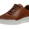 Cole Haan GrandPru00f8 Rally Laser Cut Tan Brown Leather Lace-Up Sneaker | Men's Walking | Men's Dress Casual