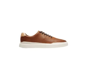 Cole Haan GrandPru00f8 Rally Laser Cut Tan Brown Leather Lace-Up Sneaker | Men's Walking | Men's Dress Casual