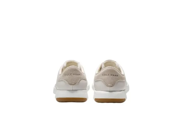 Cole Haan GrandPru00f8 White Leather Lace-Up Tennis Sneaker | Men's Walking | Men's Dress Casual