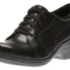 Aravon Hanover Lace-Up Black Sneaker | Women Women's Dress Casual