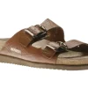 Mephisto Harmony Desert Brown Slide Sandal | Women Women's Slide