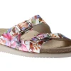 Mephisto Harmony Floral Multicolour Slide Sandal | Women Women's Slide | Women's Sandal