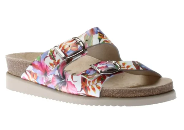 Mephisto Harmony Floral Multicolour Slide Sandal | Women Women's Slide | Women's Sandal