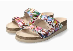 Mephisto Harmony Floral Multicolour Slide Sandal | Women Women's Slide | Women's Sandal