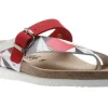 Mephisto Helen Mix Red Thong Sandal | Women Women's Toe Thong | Women's Sandal