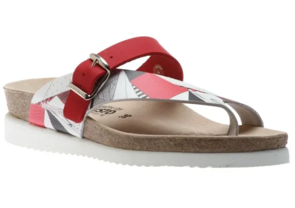 Mephisto Helen Mix Red Thong Sandal | Women Women's Toe Thong | Women's Sandal