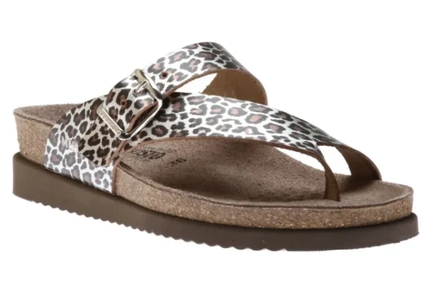 Mephisto Helen Panthera Brown Thong Sandal | Women Women's Toe Thong | Women's Sandal