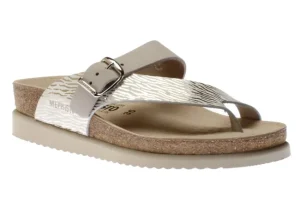 Mephisto Helen Zebra Grey Thong Sandal | Women Women's Toe Thong | Women's Sandal