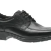 Ecco Helsinki Black Leather Lace-Up Dress Shoe | Men's Dress