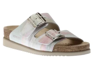 Mephisto Hester Multicolour Pastel Slide Sandal | Women Women's Slide | Women's Sandal