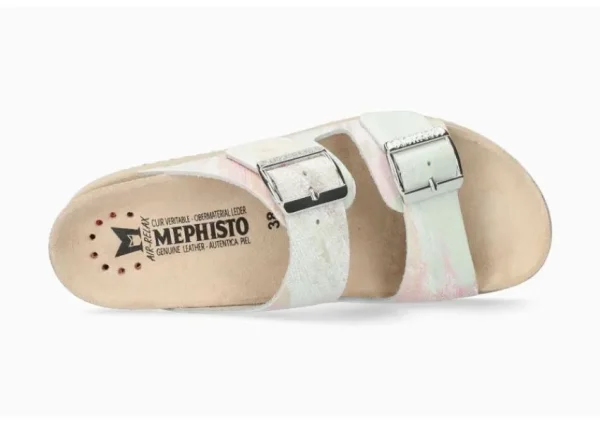 Mephisto Hester Multicolour Pastel Slide Sandal | Women Women's Slide | Women's Sandal