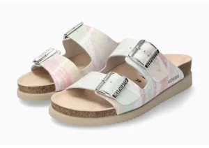 Mephisto Hester Multicolour Pastel Slide Sandal | Women Women's Slide | Women's Sandal