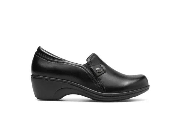 Aravon Hope Black Slip-On | Women Women's Dress Casual