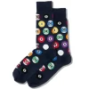 Hotsox Men's Billiards Crew Socks | Socks