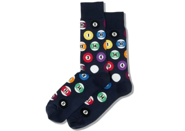 Hotsox Men's Billiards Crew Socks | Socks