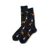 Hotsox Men's Multi Dogs Crew Socks | Socks