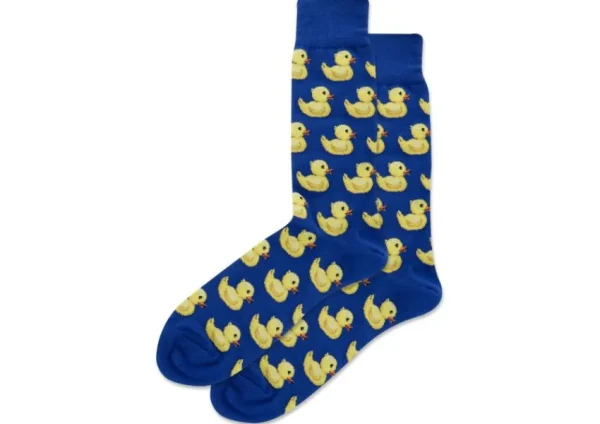 Hotsox Men's Rubber Duck Crew Socks | Socks