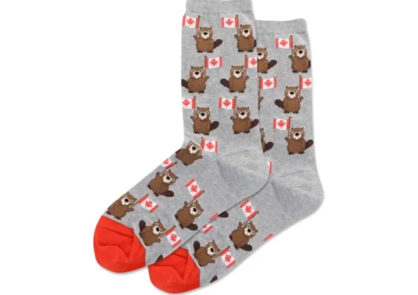 Hotsox Women's Canada Beavers Crew Socks | Socks