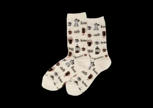 Hotsox Women's Coffee Crew Socks | Socks