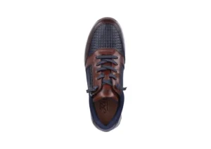 Rieker Hudson Navy Wood | Men's Casual