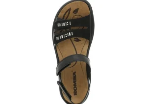 Romika Ibiza 86 Black Leather Slingback Sandal | Women Women's Sandal