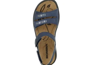 Romika Ibiza 86 Ocean Blue Leather Slingback Sandal | Women Women's Sandal