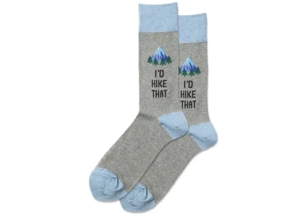 Hotsox Id Hike That GREYH | Socks