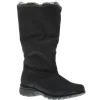 Toe Warmers Janet Black Mid-Calf Winter Boot | Women Women's Boot