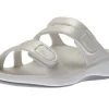 Aetrex Janey Sport White | Women Women's Slide