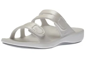 Aetrex Janey Sport White | Women Women's Slide