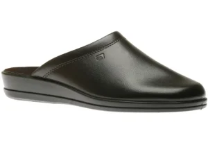 Rohde Jerry Mocca Brown Leather Slipper | Men's Slipper