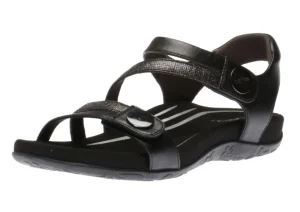 Aetrex Jess Black | Women Women's Sandal