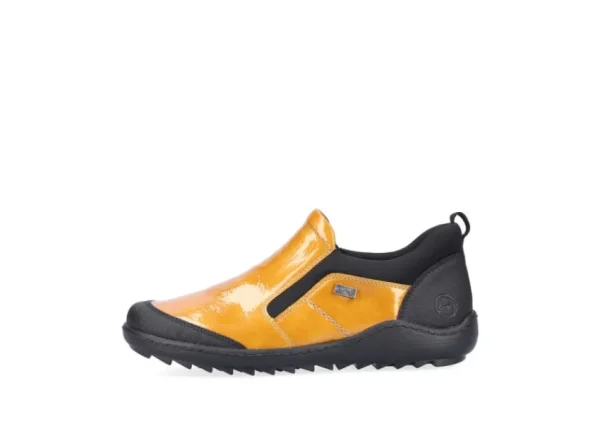 Remonte Jura Scuba Yellow Patent Slip-On Walking Shoe | Women Women's Walking | Women's Casual